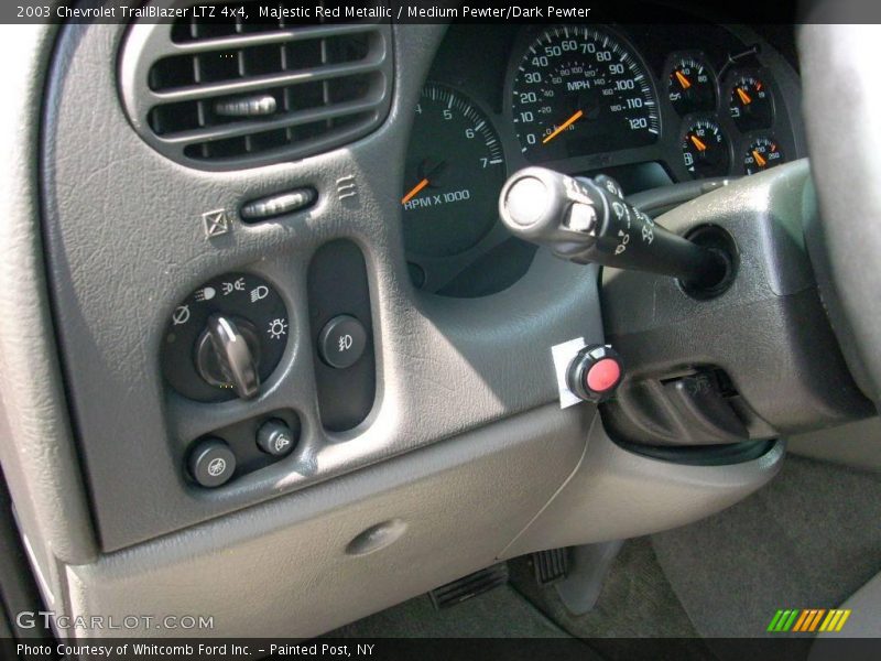 Majestic Red Metallic / Medium Pewter/Dark Pewter 2003 Chevrolet TrailBlazer LTZ 4x4