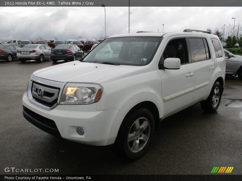 Taffeta White / Gray 2011 Honda Pilot EX-L 4WD