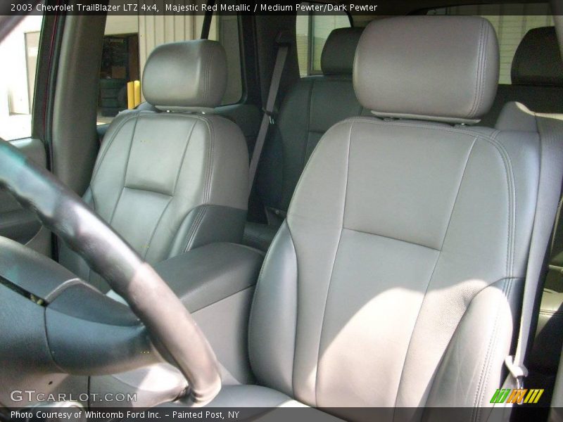 Majestic Red Metallic / Medium Pewter/Dark Pewter 2003 Chevrolet TrailBlazer LTZ 4x4