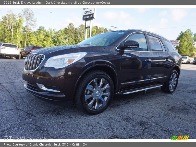 Dark Chocolate Metallic / Choccachino/Cocoa 2016 Buick Enclave Leather