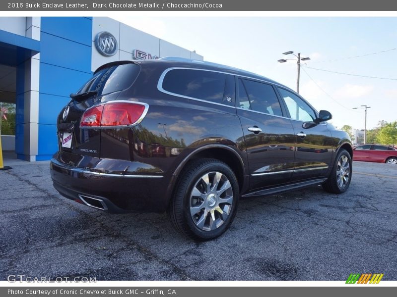 Dark Chocolate Metallic / Choccachino/Cocoa 2016 Buick Enclave Leather