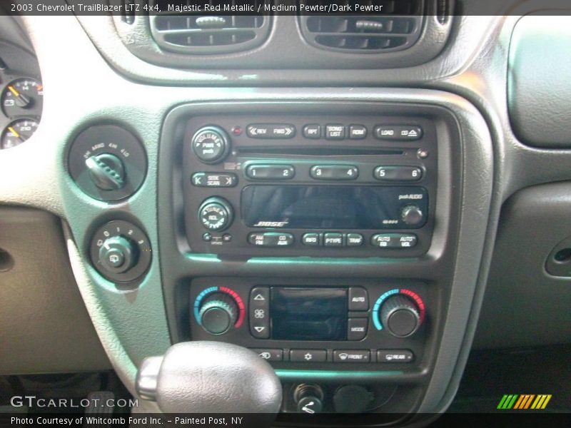 Majestic Red Metallic / Medium Pewter/Dark Pewter 2003 Chevrolet TrailBlazer LTZ 4x4