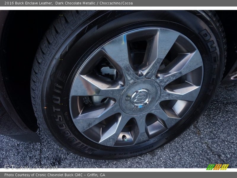 Dark Chocolate Metallic / Choccachino/Cocoa 2016 Buick Enclave Leather