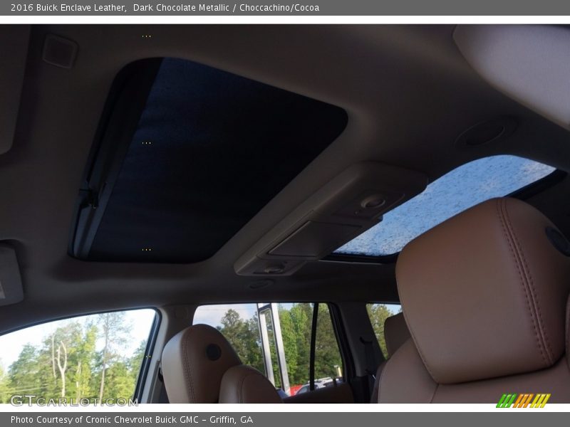 Dark Chocolate Metallic / Choccachino/Cocoa 2016 Buick Enclave Leather