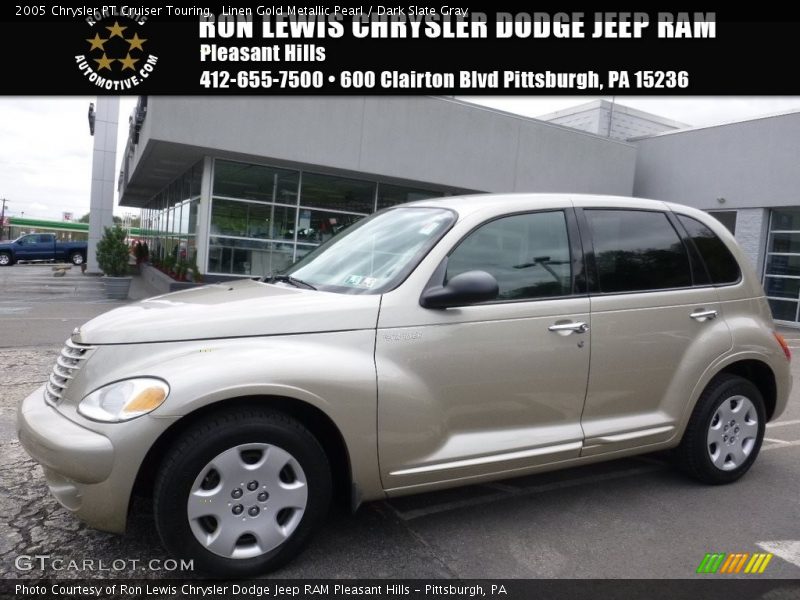 Linen Gold Metallic Pearl / Dark Slate Gray 2005 Chrysler PT Cruiser Touring