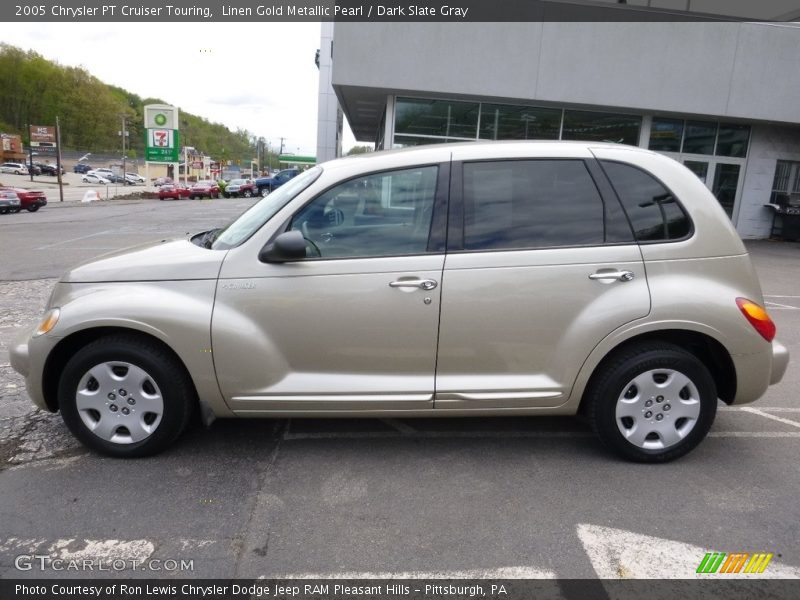 Linen Gold Metallic Pearl / Dark Slate Gray 2005 Chrysler PT Cruiser Touring
