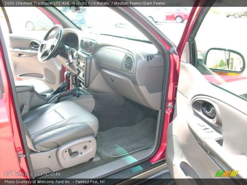 Majestic Red Metallic / Medium Pewter/Dark Pewter 2003 Chevrolet TrailBlazer LTZ 4x4