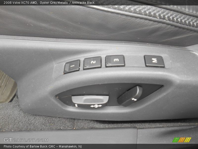 Oyster Grey Metallic / Anthracite Black 2008 Volvo XC70 AWD