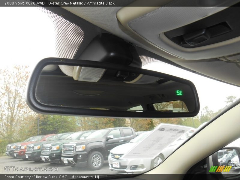 Oyster Grey Metallic / Anthracite Black 2008 Volvo XC70 AWD