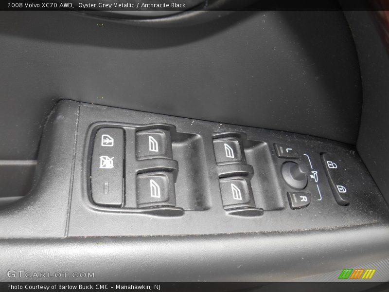 Oyster Grey Metallic / Anthracite Black 2008 Volvo XC70 AWD