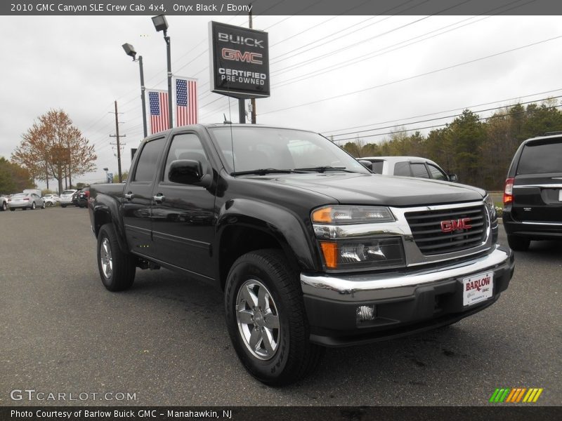 Onyx Black / Ebony 2010 GMC Canyon SLE Crew Cab 4x4