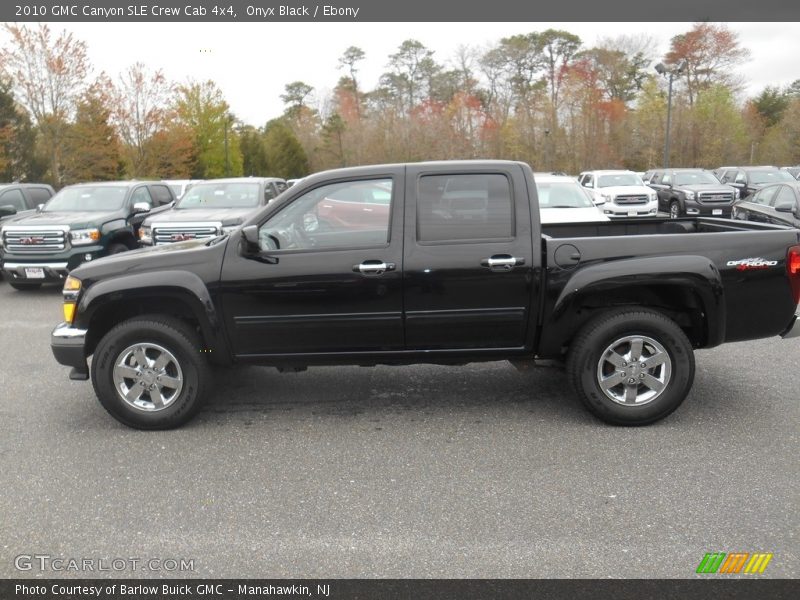 Onyx Black / Ebony 2010 GMC Canyon SLE Crew Cab 4x4