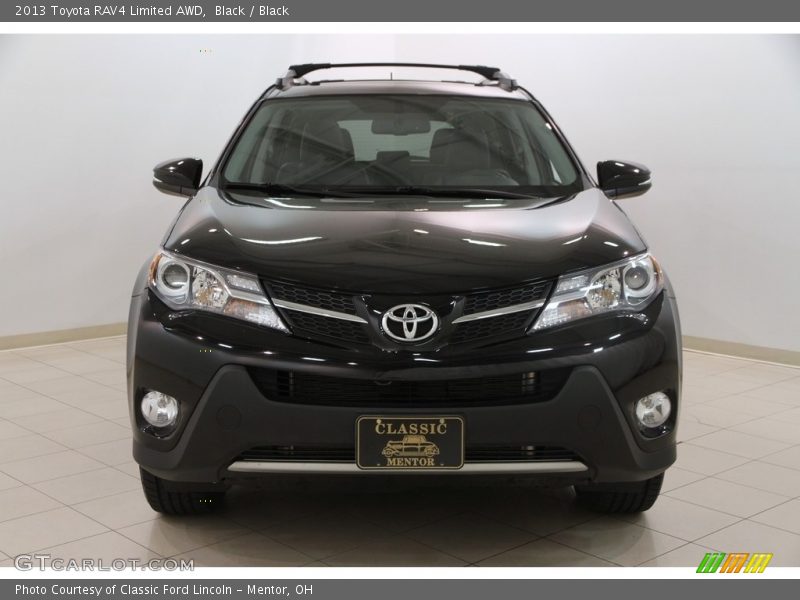 Black / Black 2013 Toyota RAV4 Limited AWD