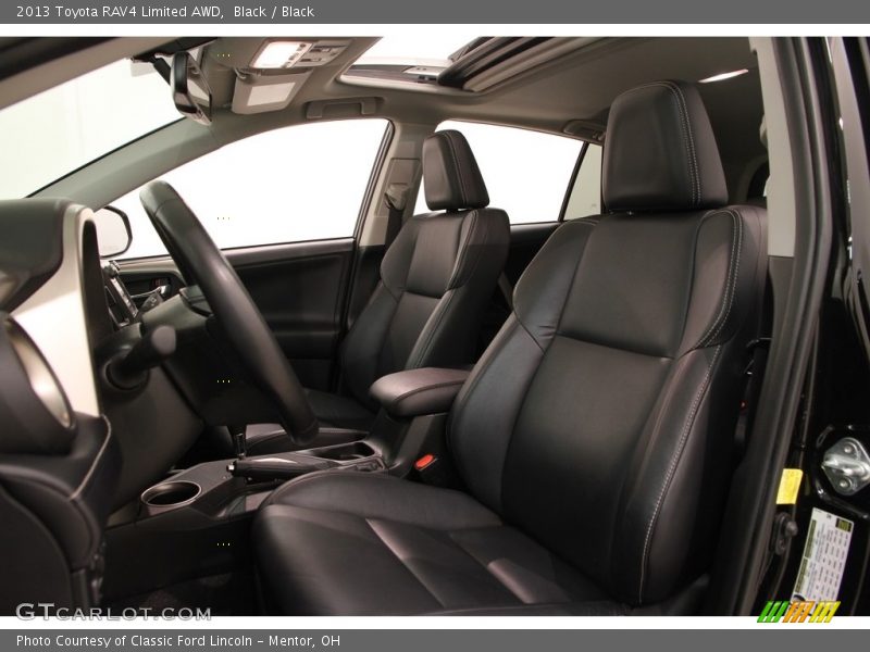 Black / Black 2013 Toyota RAV4 Limited AWD