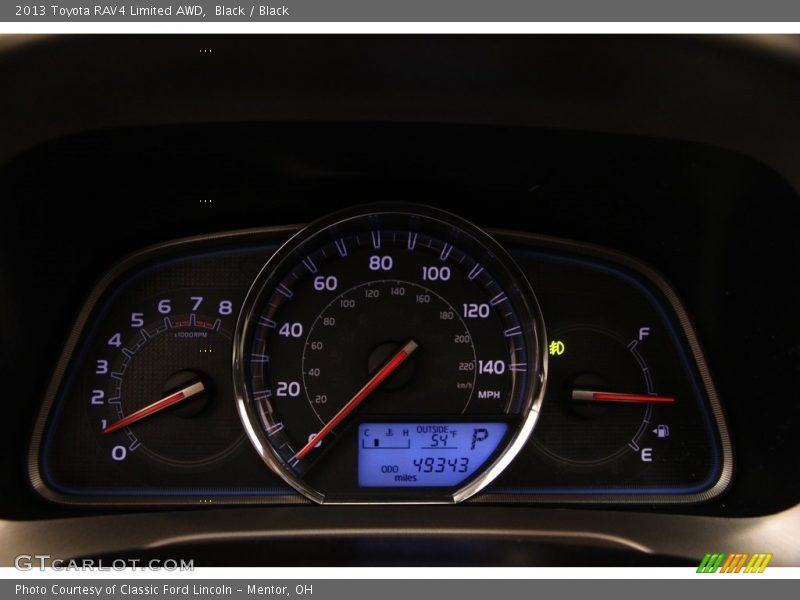 Black / Black 2013 Toyota RAV4 Limited AWD