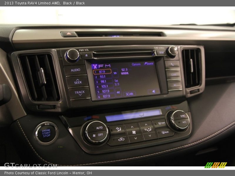 Black / Black 2013 Toyota RAV4 Limited AWD