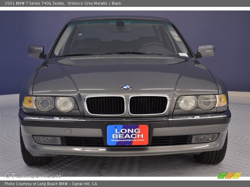 Orinocco Grey Metallic / Black 2001 BMW 7 Series 740iL Sedan