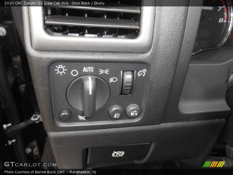 Onyx Black / Ebony 2010 GMC Canyon SLE Crew Cab 4x4