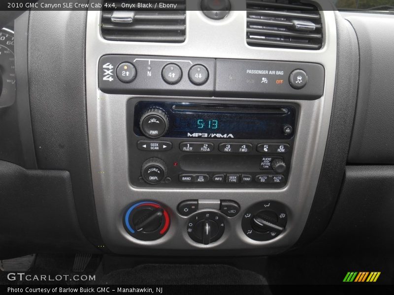 Onyx Black / Ebony 2010 GMC Canyon SLE Crew Cab 4x4