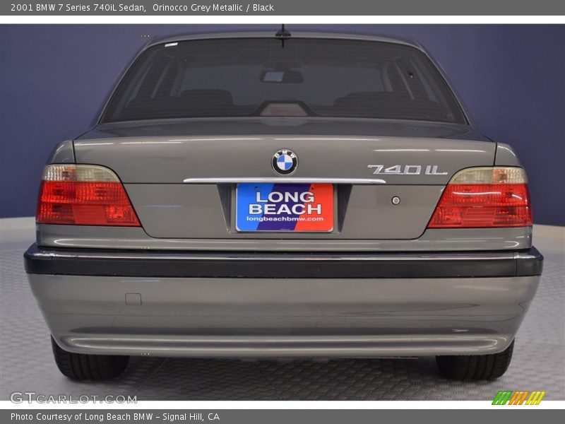 Orinocco Grey Metallic / Black 2001 BMW 7 Series 740iL Sedan