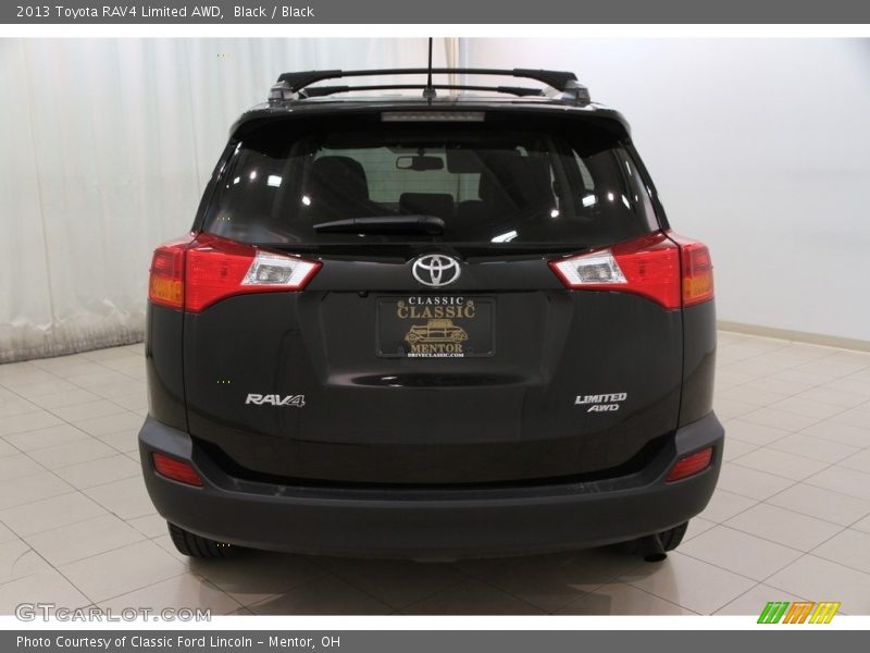 Black / Black 2013 Toyota RAV4 Limited AWD