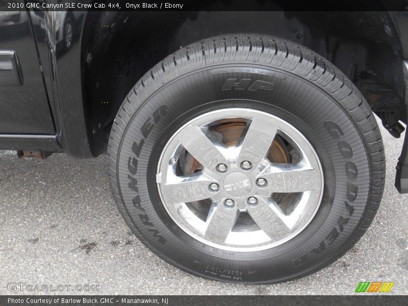 Onyx Black / Ebony 2010 GMC Canyon SLE Crew Cab 4x4