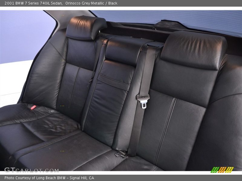 Orinocco Grey Metallic / Black 2001 BMW 7 Series 740iL Sedan