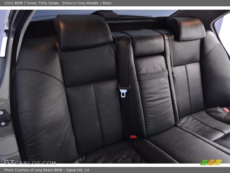 Orinocco Grey Metallic / Black 2001 BMW 7 Series 740iL Sedan