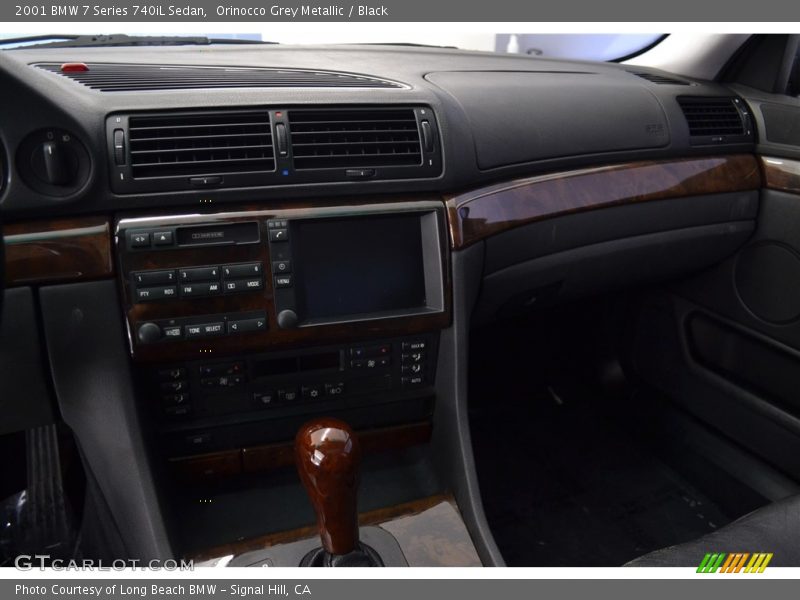 Orinocco Grey Metallic / Black 2001 BMW 7 Series 740iL Sedan