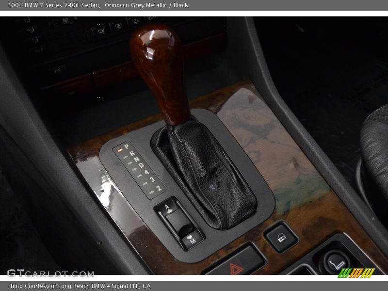 Orinocco Grey Metallic / Black 2001 BMW 7 Series 740iL Sedan