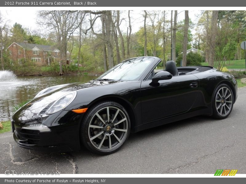 Front 3/4 View of 2012 911 Carrera Cabriolet