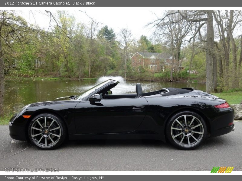  2012 911 Carrera Cabriolet Black