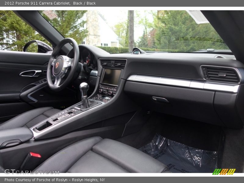 Black / Black 2012 Porsche 911 Carrera Cabriolet