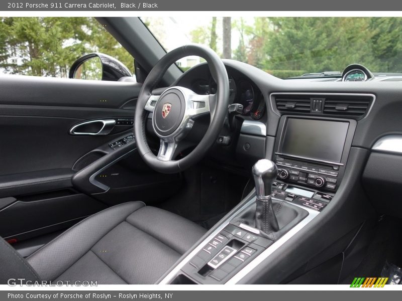 Black / Black 2012 Porsche 911 Carrera Cabriolet