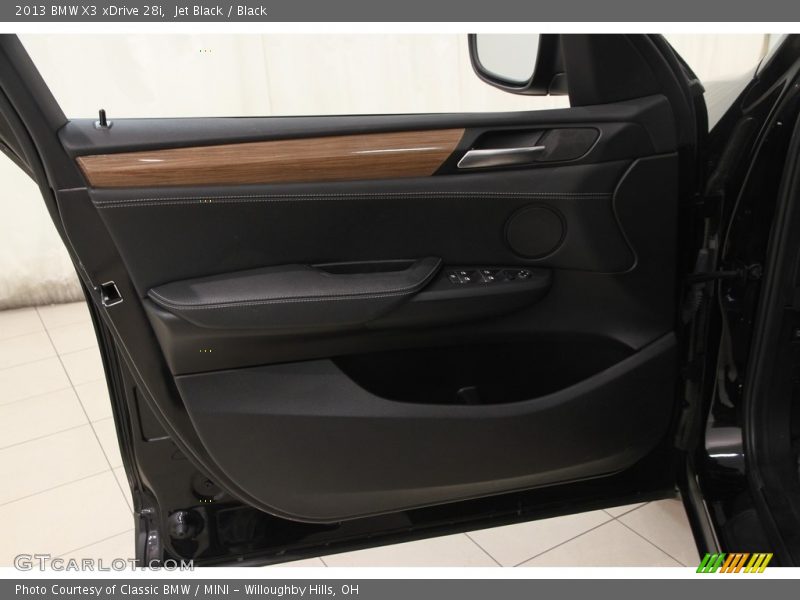 Jet Black / Black 2013 BMW X3 xDrive 28i