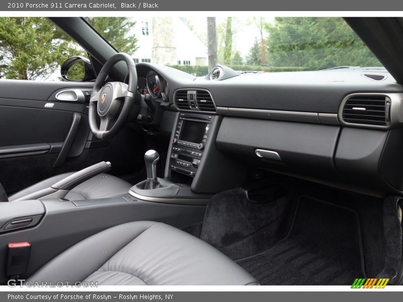 Black / Black 2010 Porsche 911 Carrera Cabriolet