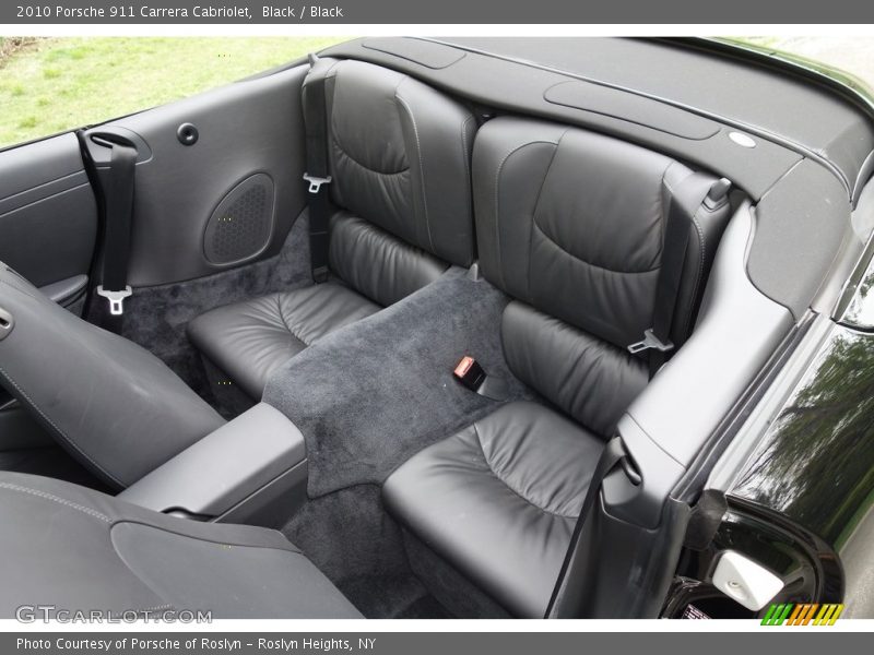 Black / Black 2010 Porsche 911 Carrera Cabriolet