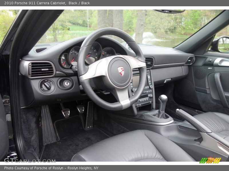 Black / Black 2010 Porsche 911 Carrera Cabriolet