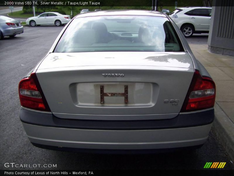 Silver Metallic / Taupe/Light Taupe 2000 Volvo S80 T6