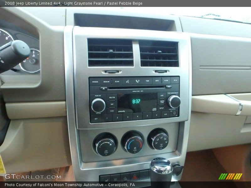 Light Graystone Pearl / Pastel Pebble Beige 2008 Jeep Liberty Limited 4x4