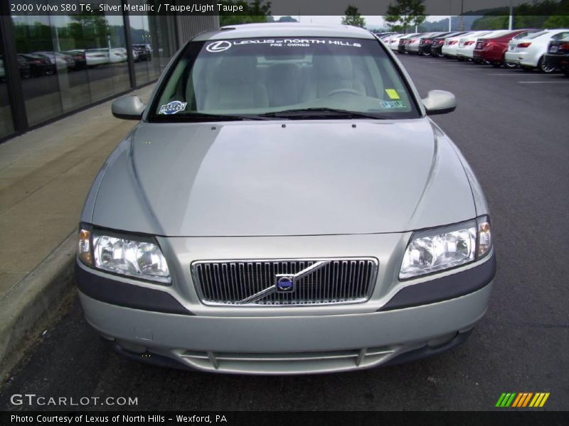 Silver Metallic / Taupe/Light Taupe 2000 Volvo S80 T6