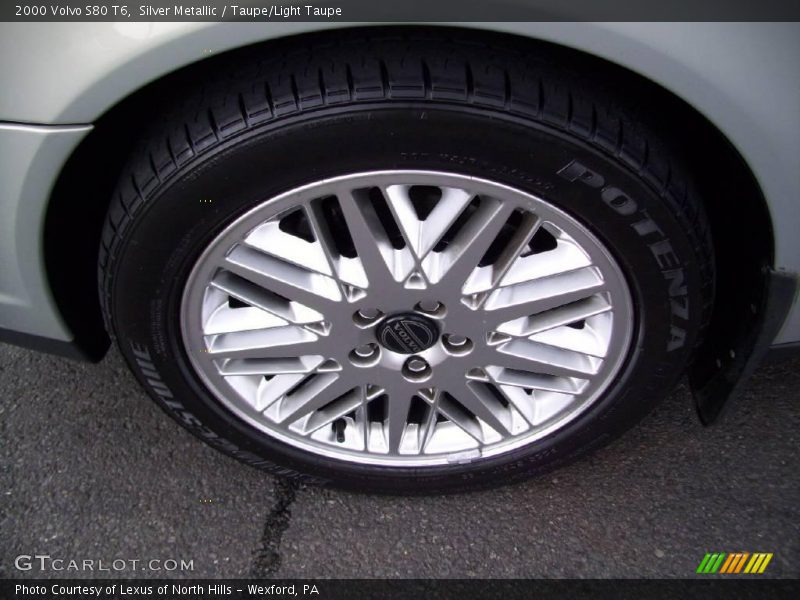 Silver Metallic / Taupe/Light Taupe 2000 Volvo S80 T6