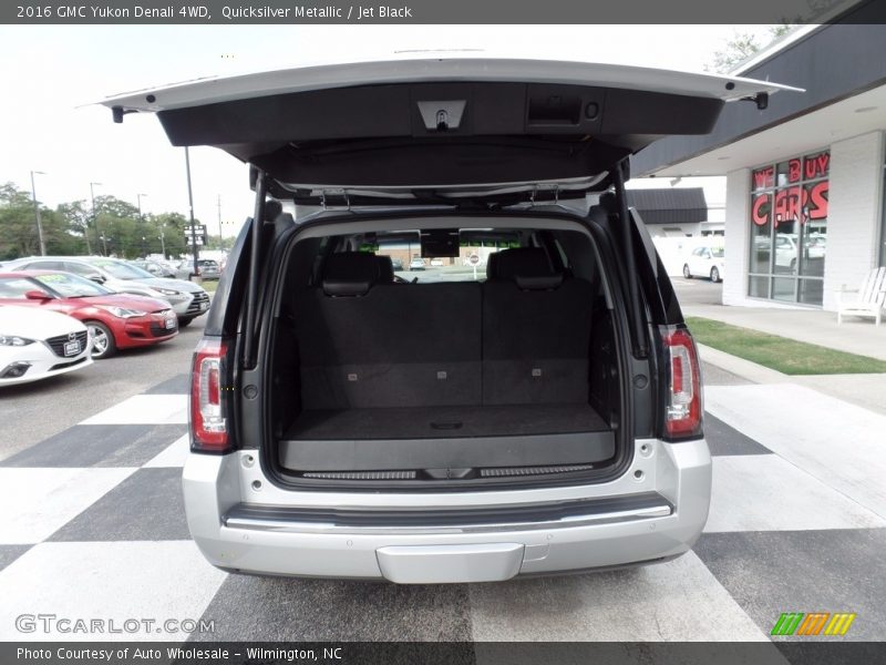 Quicksilver Metallic / Jet Black 2016 GMC Yukon Denali 4WD