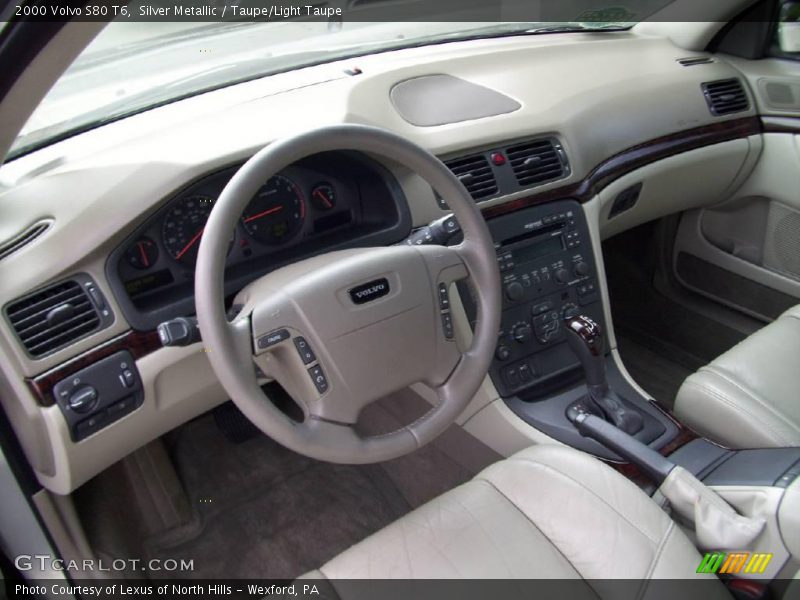 Silver Metallic / Taupe/Light Taupe 2000 Volvo S80 T6