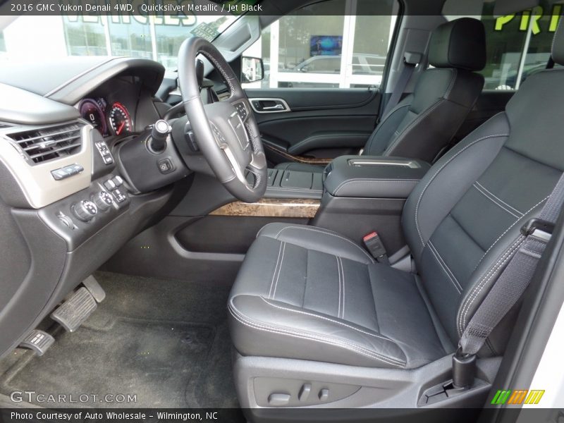 Quicksilver Metallic / Jet Black 2016 GMC Yukon Denali 4WD