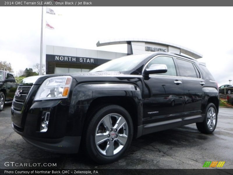 Onyx Black / Jet Black 2014 GMC Terrain SLE AWD