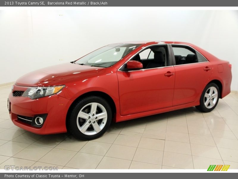 Barcelona Red Metallic / Black/Ash 2013 Toyota Camry SE