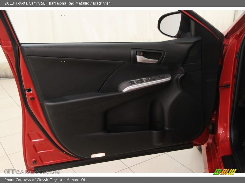 Barcelona Red Metallic / Black/Ash 2013 Toyota Camry SE