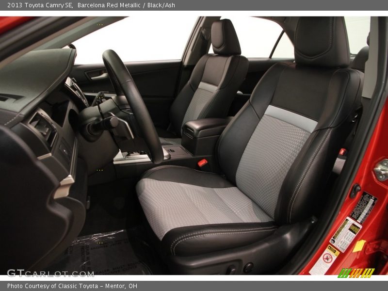 Barcelona Red Metallic / Black/Ash 2013 Toyota Camry SE