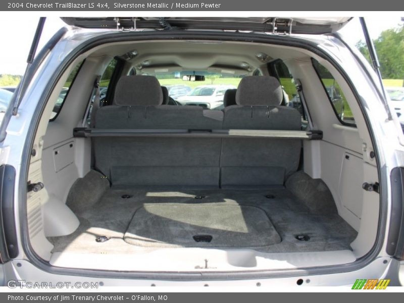 Silverstone Metallic / Medium Pewter 2004 Chevrolet TrailBlazer LS 4x4